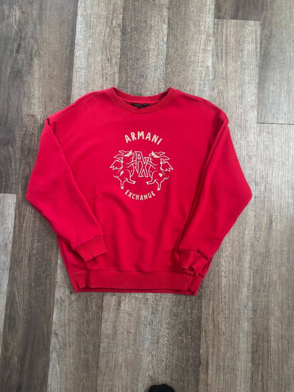 Armani Exchange 'Flying Pigs' Crewneck / Sweatshirt